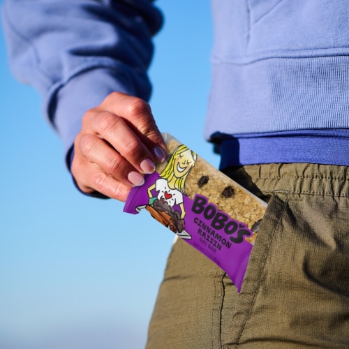 Bobo's® Cinnamon Raisin Oat Bar Perspective: left