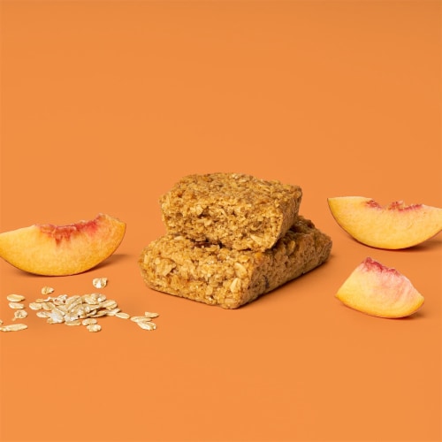 Bobo's® Peach Oat Bar Perspective: left