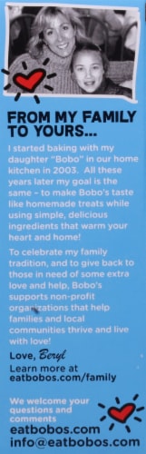Bobo's® Chocolate Chip Oat Bites Pack Perspective: left