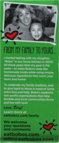 Bobo's® Coconut Oat Bars Perspective: left