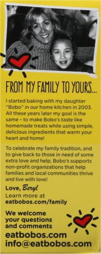 Bobo's® Lemon Poppyseed Oat Bars Perspective: left