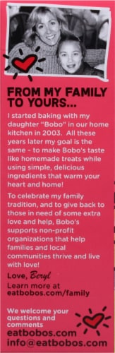 Bobo's® Strawberry Stuff'd Oat Bites Perspective: left