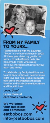 Bobo's® Blueberry Sleeve Fig Bars Perspective: left