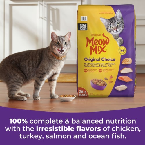  Meow Mix Original Choice Dry Cat Food, 16 Pound Bag