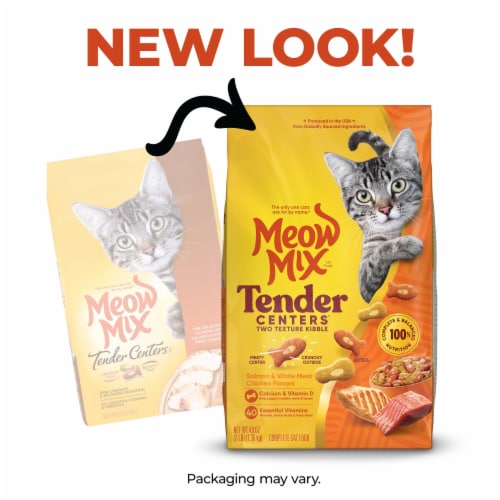 Meow mix soft center deals