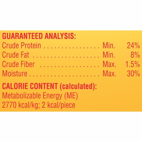 Meow Mix Irresistibles, Soft Cat Treats With White Meat Chicken Perspective: left