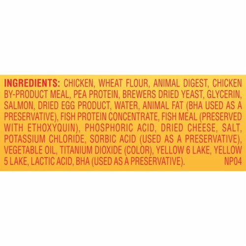 Meow Mix Irresistibles Cat Treats, Soft With Salmon Perspective: left