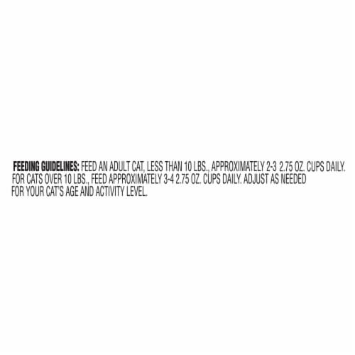Meow Mix Tasty Layers Swirled Pate Cat Food 2.75 oz Cup Perspective: left