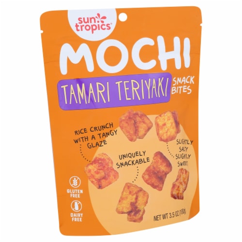 Sun Tropics® Mochi Tamari Teriyaki Snack Bites Perspective: left