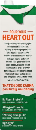 Good Karma™ Omega 3 + Protein Unsweetened Flaxmilk Perspective: left