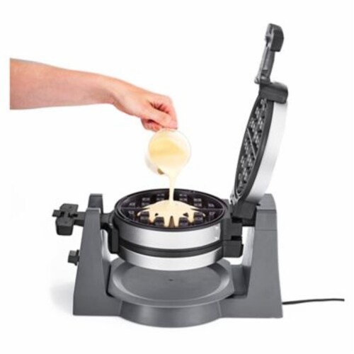 CRUX® Artisan Series Double Rotating Waffle Maker Grey, 1 ct Kroger