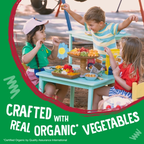 Earth's Best® Organic Sea Salt Veggie Straws Snacks Perspective: left