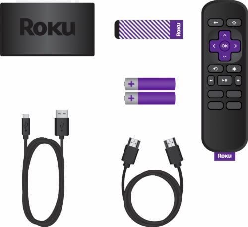 Roku 3960R Express Streaming Media Player with Remote Perspective: left