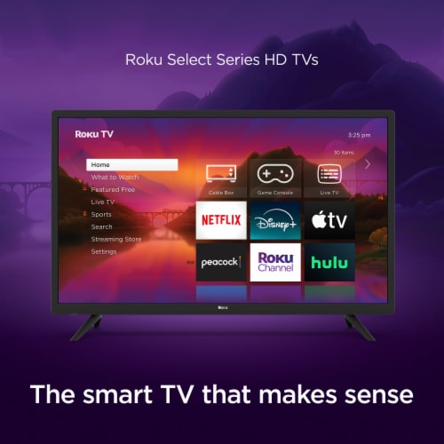 Roku 32" Select Series HD TV - 32R2B4 Perspective: left