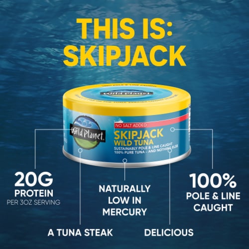 Wild Planet® Wild Skipjack Light Tuna Perspective: left