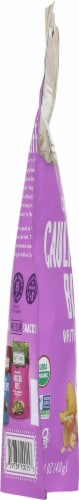 Rhythm® Organic White Cheddar Flavor Cauliflower Bites Perspective: left