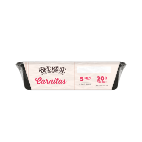 Del Real™ Foods Gluten Free Slow-Cooked Pork Carnitas Perspective: left