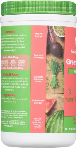 Amazing Grass® Green Superfood® Energy Drink Powder Watermelon Perspective: left