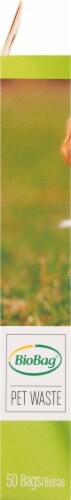 BioBag Standard Size Pet Waste Bags 50 Count Perspective: left