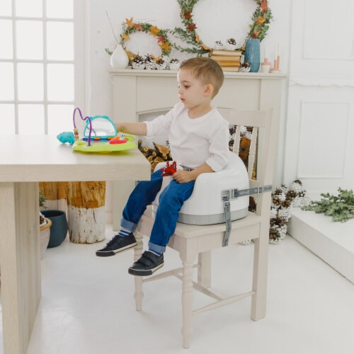 Bumbo Baby Toddler Adjustable 3 in 1 Booster Seat High Chair Tray Powder Blue 1 Piece Jay C Food Stores