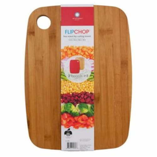 Architec® Flip Chop Two-Sided Cutting Board Perspective: left