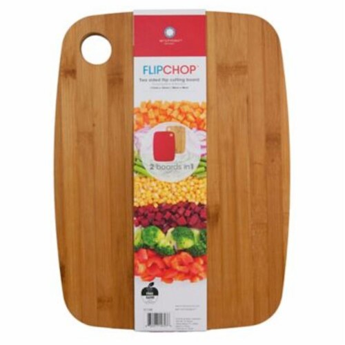 Architec® Flip Chop Two-Sided Cutting Board Perspective: left