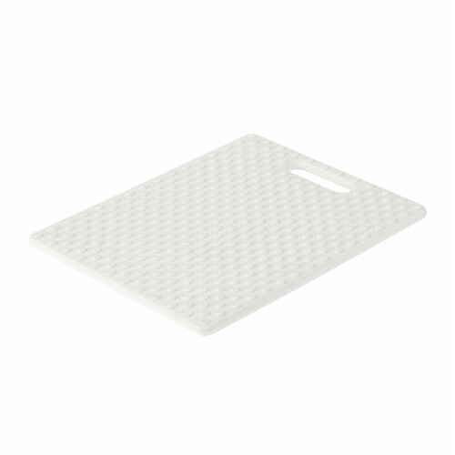 Architec™ White Gripper Cutting Board Perspective: left