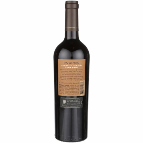 Aquinas Cabernet Sauvignon California Red Wine Perspective: left