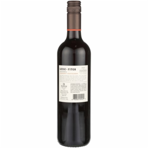 Leese Fitch Cabernet Sauvignon California Red Wine Perspective: left