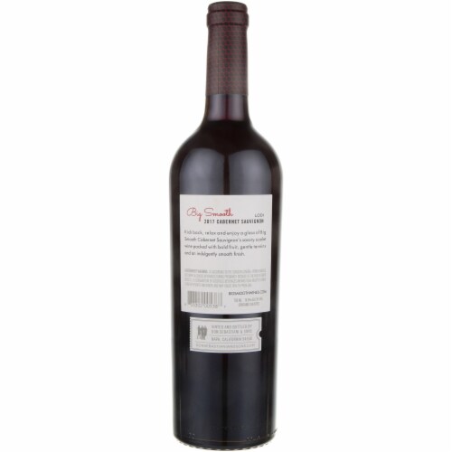 Big Smooth Cabernet Sauvignon California Red Wine Perspective: left