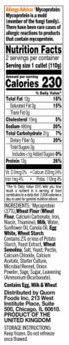 Quorn Meatless Sharp Cheese Cutlet Perspective: left