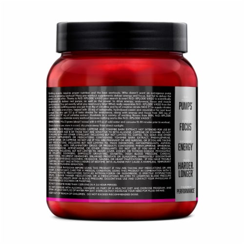 BSN® N.O.-XPLODE® VASO Watermelon Smash Pre-Workout Perspective: left
