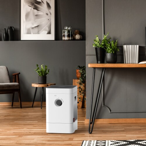 Boneco H300 HYBRID Dual Action Humidifier and Air Purifier w/ Baby & Sleep Modes Perspective: left