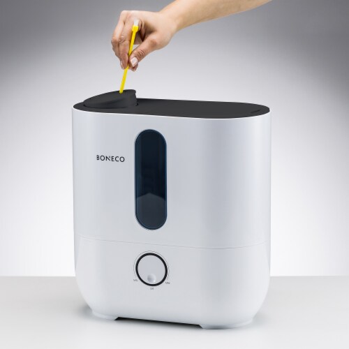 BONECO U310 Large Room Quiet Ultrasonic Warm Mist Humidifier with Auto Shutoff Perspective: left