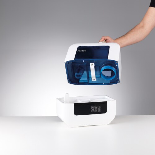 BONECO U700 Largest Room Quiet Ultrasonic Variable Mist Humidifier with Shutoff Perspective: left