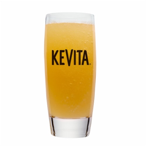 KeVita® Master Brew Organic Pineapple Peach Kombucha Perspective: left