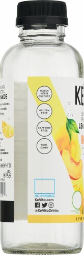 KeVita® Peach Sparkling Probiotic Lemoande Perspective: left
