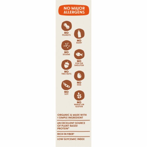Tolerant® Organic Chickpea Penne Pasta Perspective: left