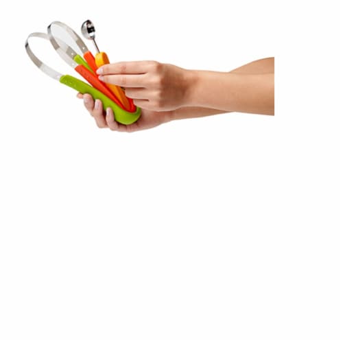 Chef N ScoopTroop Melon Baller & Fruit Scoops Set Plastic - Multi-Colored Perspective: left