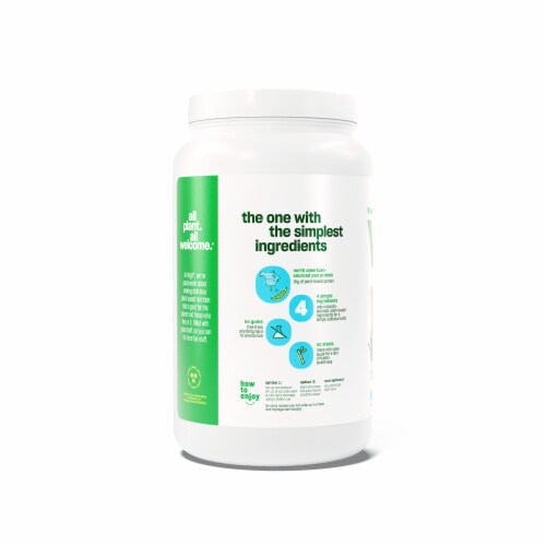 Vega Protein Made Simple Vanilla Protein Powder Perspective: left