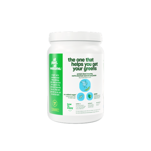 Vega® Protein & Greens Vanilla Drink Mix Perspective: left