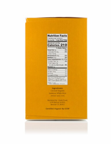 Grain Trust™ Steamed Jasmine Rice Perspective: left