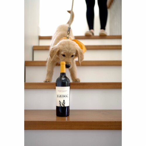 Bar Dog Cabernet Sauvignon California Red Wine Perspective: left