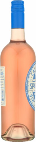 Grounded Wine Co. Space Age Central Coast Rose Wine Perspective: left