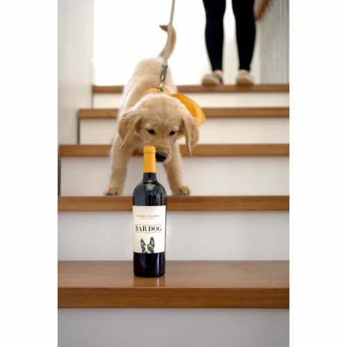 Bar Dog Pinot Noir California Red Wine Perspective: left