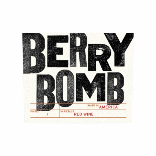 Berry Bomb California Red Wine Perspective: left