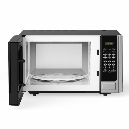 Black+Decker 900 Watt 0.9 Cubic Feet Counter Microwave Oven, Stainless  Steel, 1 Piece - Kroger