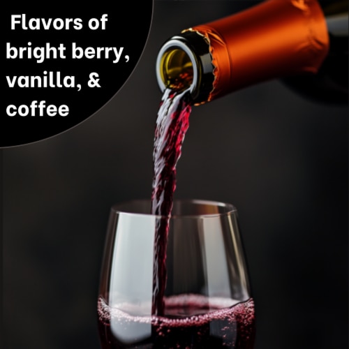 The Recipient Pinot Noir Red California Wine Perspective: left