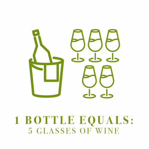 The Recipient Pinot Grigio White Italian Wine Perspective: left