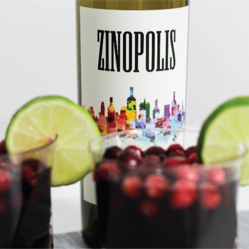 Zinopolis Zinfandel Red Wine Perspective: left